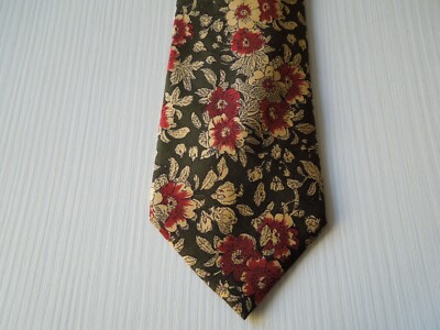 GUY LAROCHE PARIS SEIDENKRAWATTE SEIDENKRAWATTE MADE IN ITALY 758