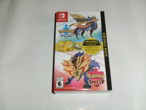 Details About Pokemon Sword Shield Double Pack Steelbook Edition Nintendo Switch 2019
