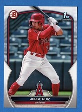 2023 Bowman Paper Base #BP-123 Jorge Ruiz - Angels