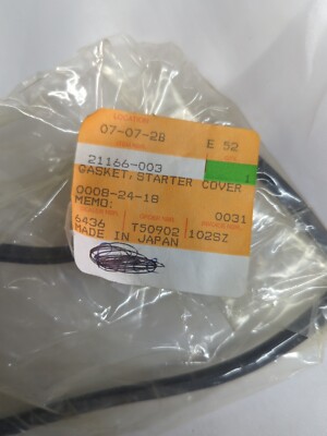 Kawasaki NOS Gasket 21166-003 Starter Cover Kz750 Kz700 for sale