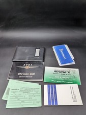 2001 Chrysler LHS Owners Manual OEM Warranty