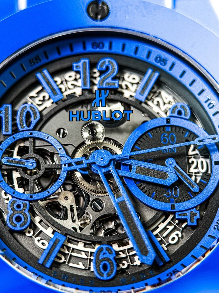 Hublot Big Bang 441.ES.5119.RX, Unico Blue Magic, 45mm, Ceramic, Skeleton. - Image 3 of 4
