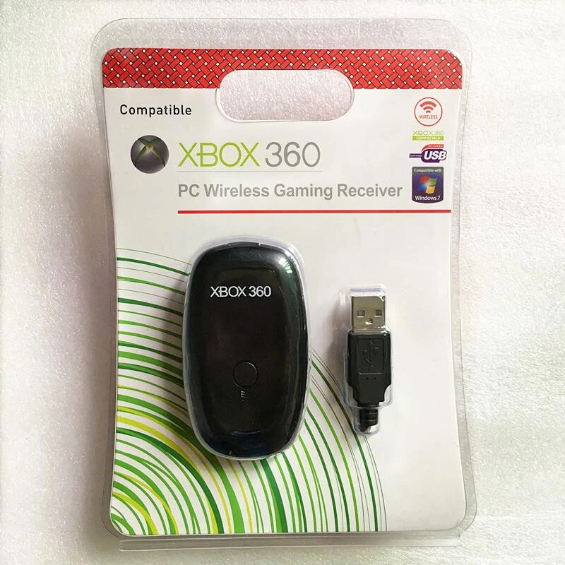 PC Wireless Controller Game Receiver Adapter for Microsoft XBOX 360-Black/White - Image 4 of 4