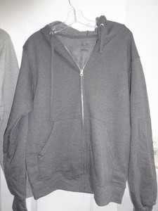 fruit of loom zip up hoodie