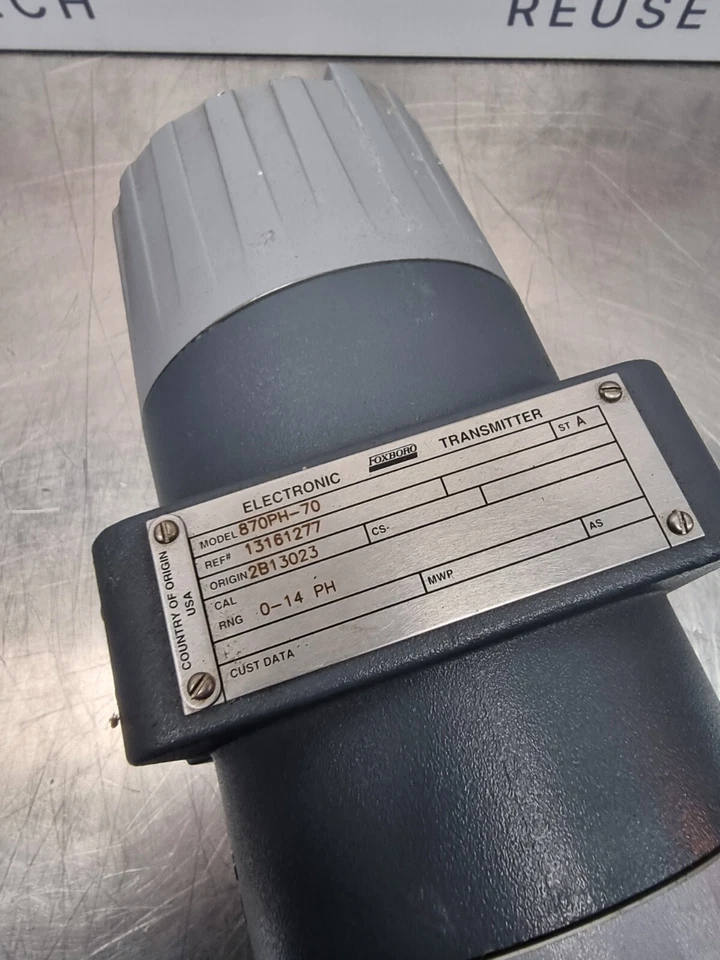 Transmisor electrónico de pH Foxboro 870PH-70 | 0-14 PH Foto 2 de 4