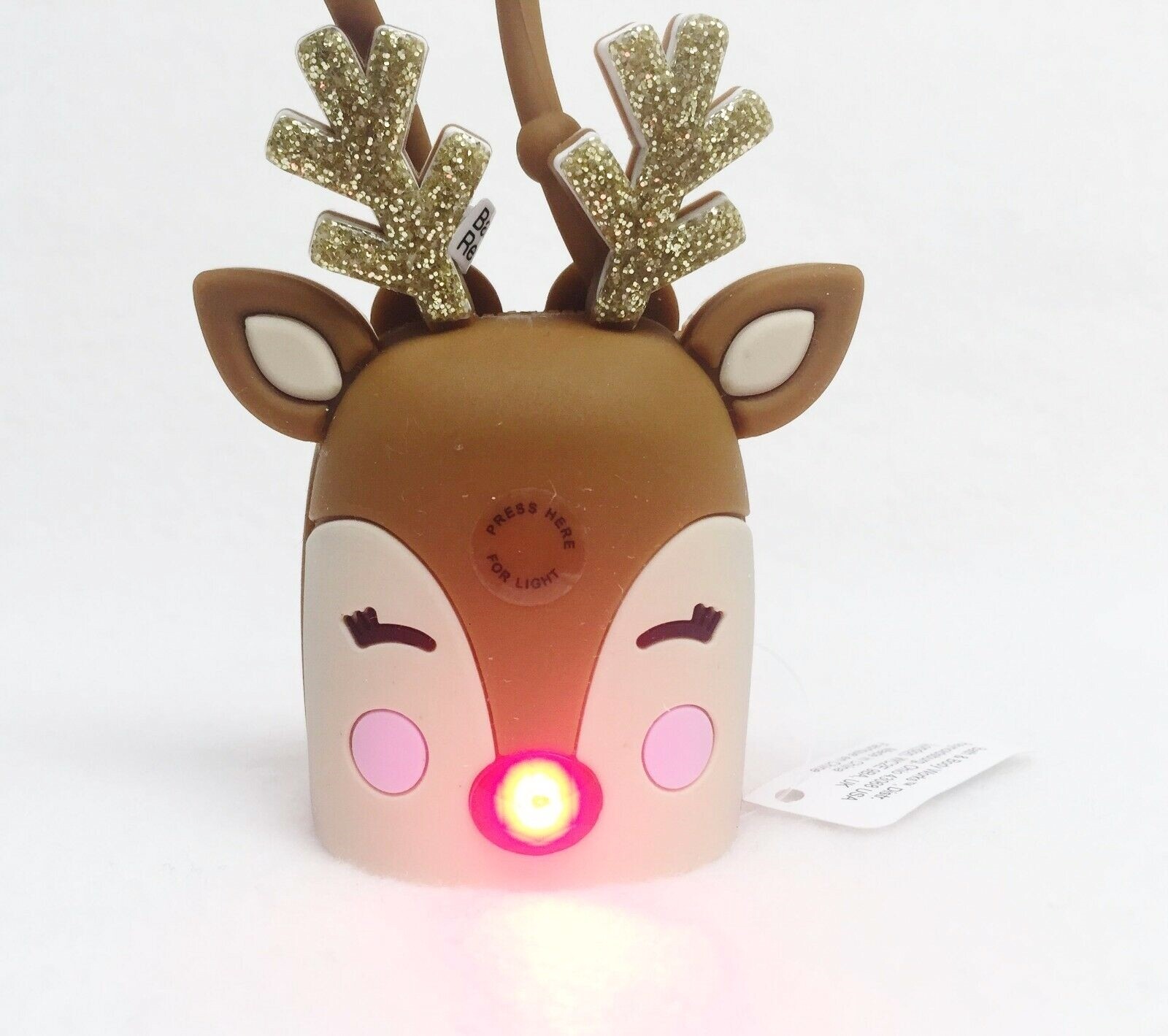 1 Bath & Body Works REINDEER Pocketback Holder Sanitier Carry Case