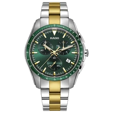 New Rado Hyperchrome Chronograph Green Dial Men's Watch R32259323