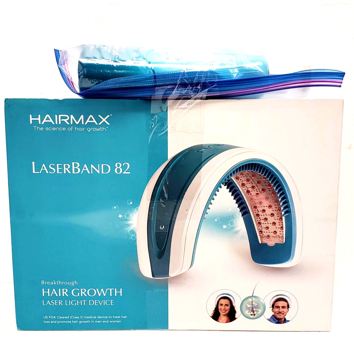 HairMax LaserBand 82 Lasers Hair Growth Treatment Band! (Used)