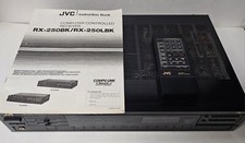 JVC Rx-250BK Computer Controlled Receiver w/ Remote  Instruction Manual