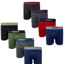 4 Pack RBX Performance Active Boxer Briefs QUICK DRY MEDIUM LARGE XLARGE $34