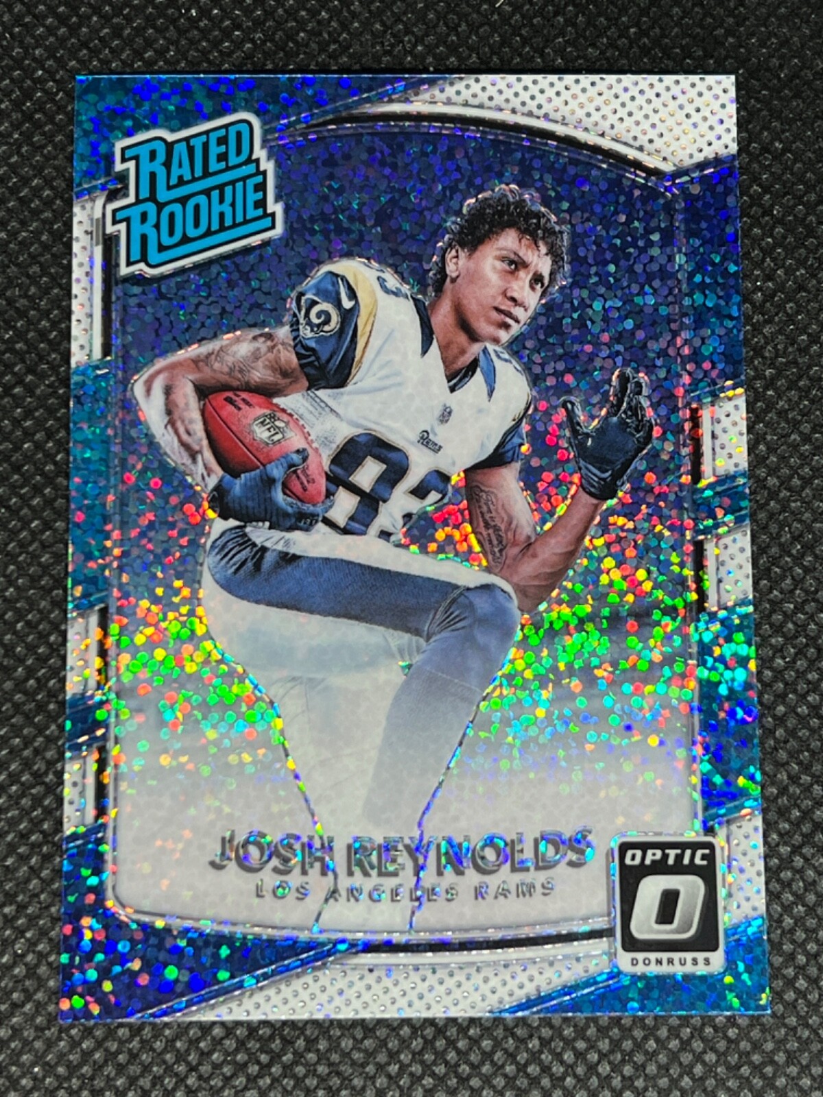 Josh Reynolds 2017 Optic White Sparkle Prizm Rated Rookie SSP #151
