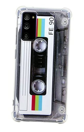 FAteamll Case for Galaxy S20 FE,with Reinforced Corners TPU Soft Bumper Retro