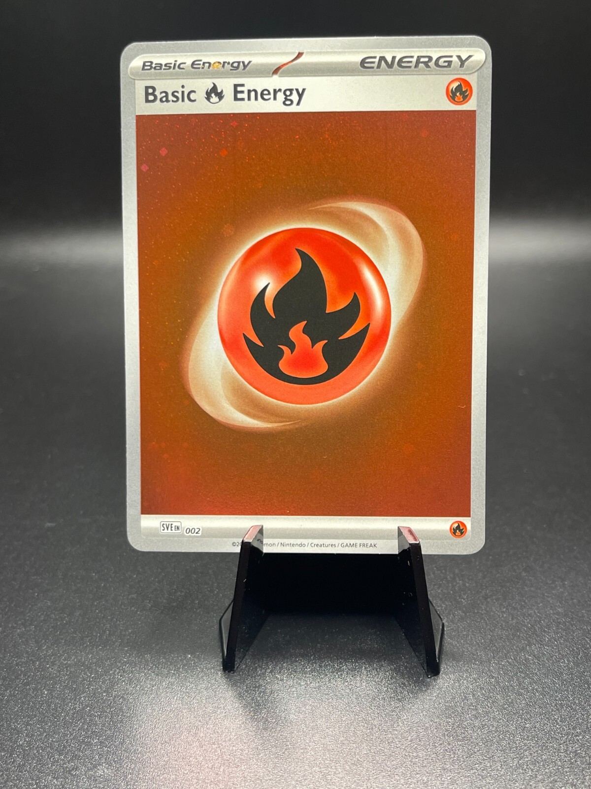 Basic Fire Energy #2 - Pokemon Scarlet & Violet 151 - Cosmos Holo - 002