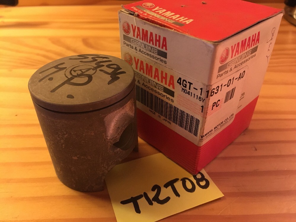 Piston Yamaha 4GT-11631-01-A0 standard pour réparer perte compression YZ80