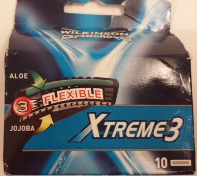 wilkinson sword xtreme 3 sensitive rasierklingen - neu - 50 stück ohne OVP