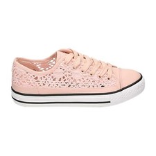 Sneakers Stoffschuhe Spitze Sportschuh Freizeit Low Top Damen Schuh 