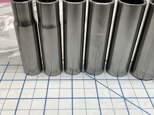 Craftsman 1/2 drive 9pc 12pt Deep SAE Sockets, 1/2in. - 1in., USA Made - Picture 8 of 13