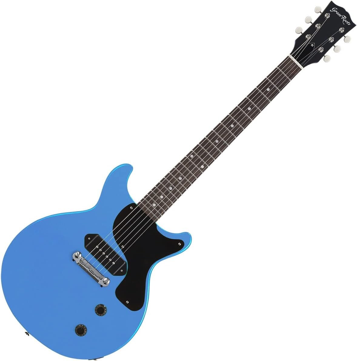 GrassRoots G-JR-LTD Pelham Blue Les Paul type electric guitar F/S F/R | eBay GrassRoots G-JR-LTD Pelham Blue Les Paul type electric guitar F/S F/R | eBay