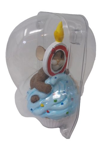 NEW Charming Tails Mouse Birthday Cupcake Year 0 Figurine - 4020640 - Sweetness - 第 1/12 張圖片