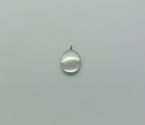 Colgante de medallón decorativo de plata esterlina de colección 2 cuadros alrededor de la década de 1960 - Imagen 2 de 3