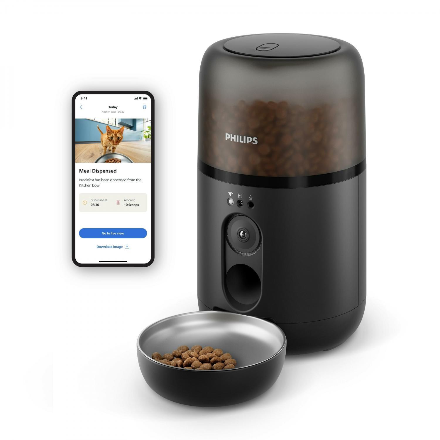 Philips PAW5320/02: Dispenser Automatico Cibo Gatti A Prova di Inceppamento