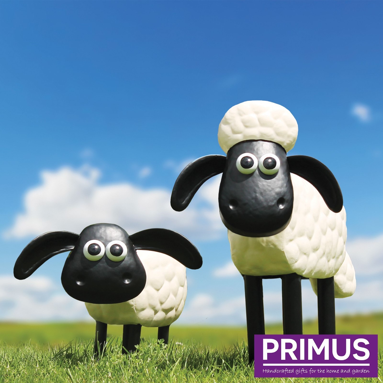 Decorations De Jardin Primus Metal Timmy Le Mouton Decoration De Jardin Shaun Le Mouton Sculpture Idee Cadeau Statuettes Decorations