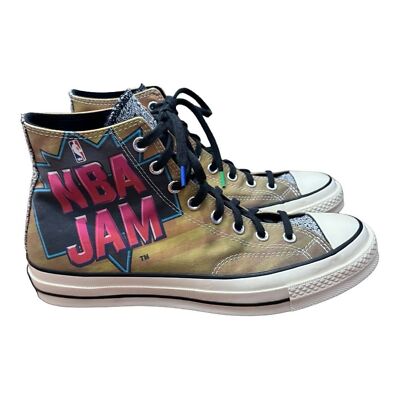 Converse Chuck 70 HI X NBA JAM Arcade Casual Shoe Brown  display picture 1