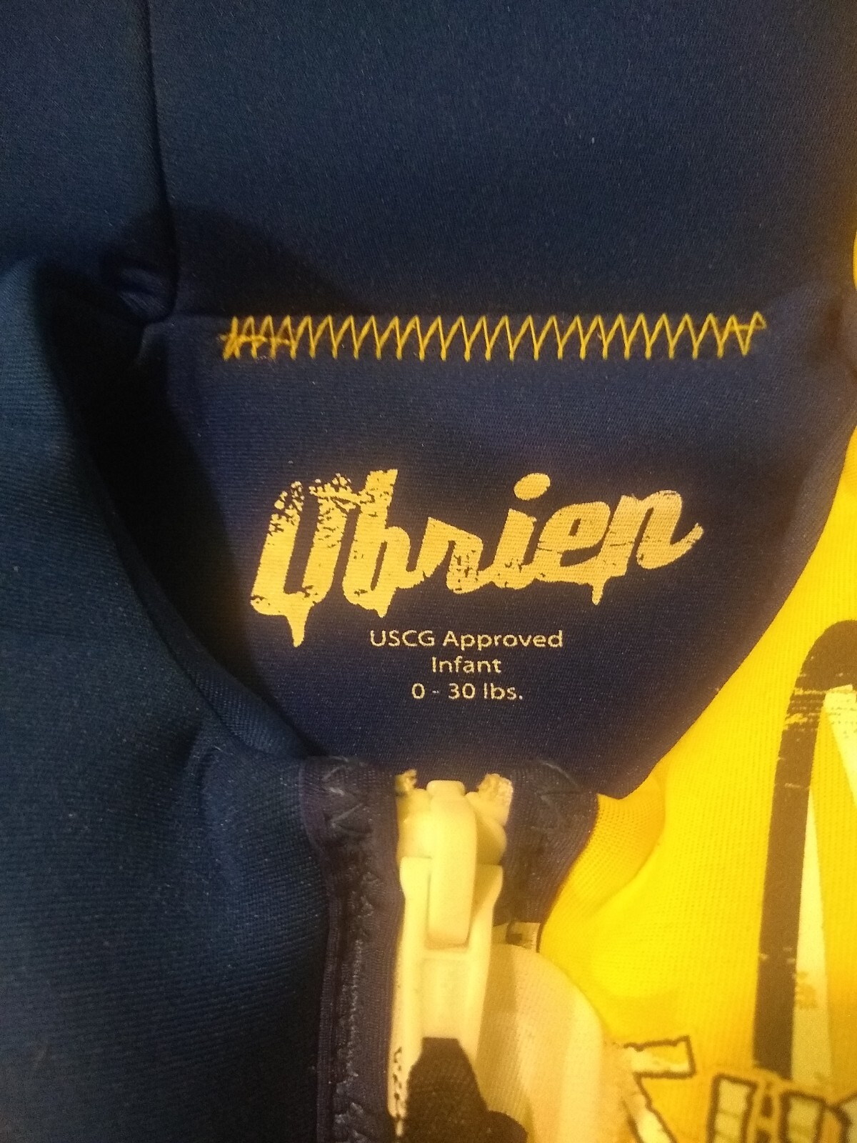 2pc Lot Life Jacket Vest Floatation Device Infant Child O'Brien Sterns Taz Devil