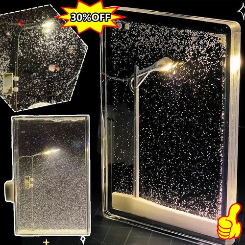Snowy Night Light Snowy Street Lights Birthday Gift for Girlfriend and BestieNEU
