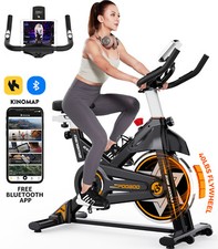 Fitness Bike Exercise Bike Indoor Cycling Stationary Bicycle Cardio Workout Bike