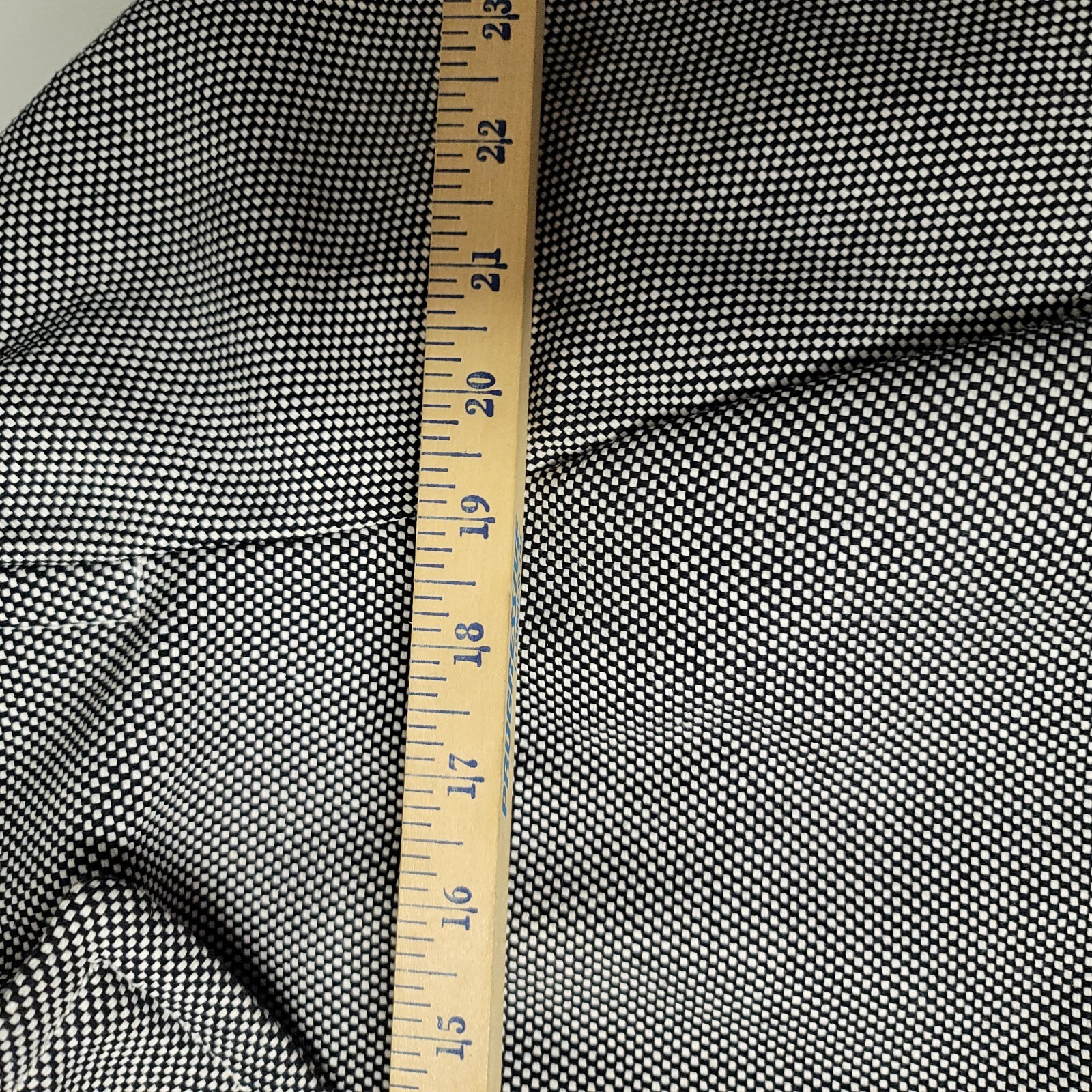 Talbots Single Button Small Checkered Blazer Wome… - image 14