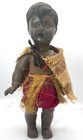 Furga Vintage Pacific Island Maori Traditional Dress Black Doll Souviner Tattoo