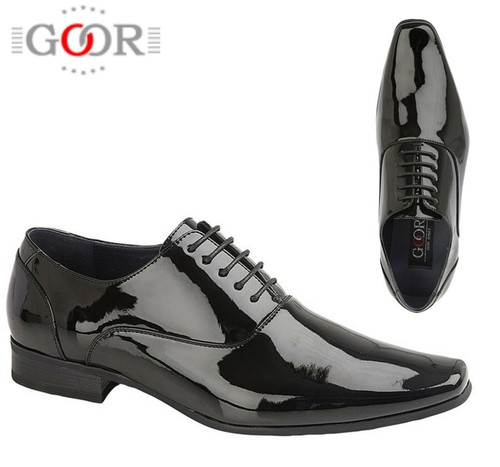 MENS SMART Shiny Black Patent - Evening 