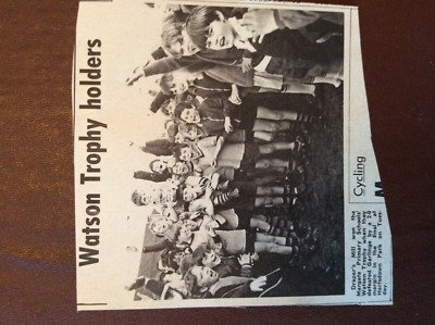 G1M Ephemera 1970 Bild Margate Drapers Mühle Grundschule Watson Pokalsieger