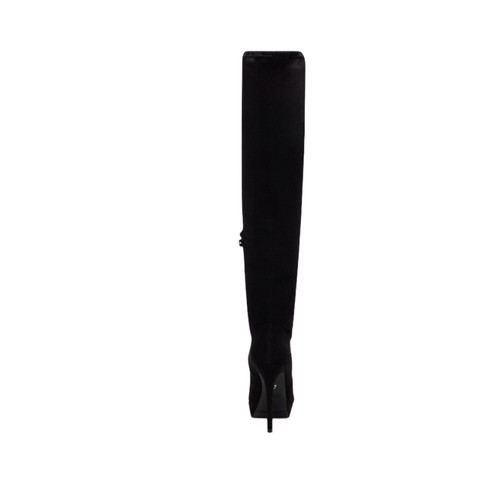 Thalia Sodi Women's Clarissa Over The Knee Boots Black Size 8 1/2 - Picture 3 of 5
