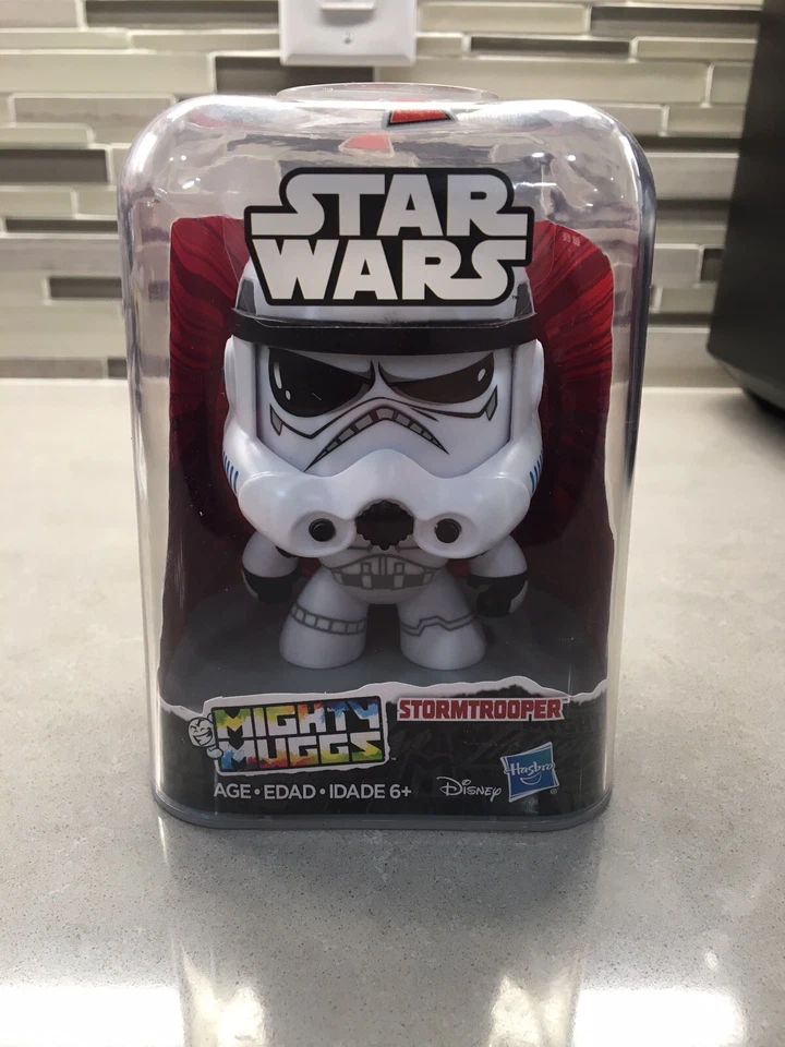 Disney Star Wars Mighty Muggs STORMTROOPER Action Figure #13 Hasbro Brand New - Image 4 of 4