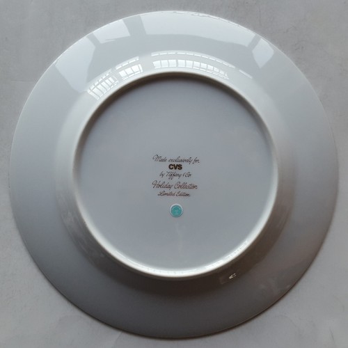 4 Tiffany & Co CVS HOLIDAY COLLECTION 107/8" Essteller. Bauernhaus Pferdeschlitten - Bild 13 von 15