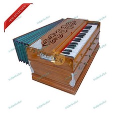 Indian Cultura 5 Stopper Multifold Bellow Two Reeds 3 Octave 37 Keys Harmonium