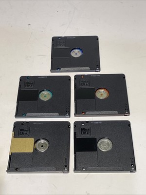 Lot 4 MiniDiscs Sony Color Collection 74 Min Scellés Japon