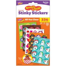 Stinky Stickers Scratch And Sniff Scented Stickers Pack Of 336 Fun Designs