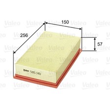 Luftfilter VALEO 585140 f�r BMW Alpina Bertone 3er 8