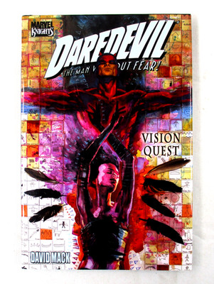 SIGNED 1st/1st ''Daredevil/Echo: Vision Quest'' David Mack - 2010 HC w/DJ - Marvel