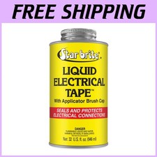Liquid Electrical Tape Black 32oz - Waterproof Sealant