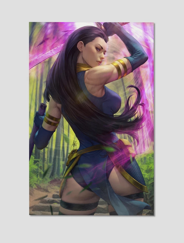 Psylocke 11 x 17" Premium Giclee Print - X-Men: Age of Revelation Wall Art