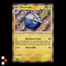 Electrode 134/091 Pokemon Paldean Fates Shiny Full Art