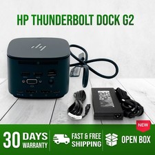 NEW HP Type-C Docking Station for HP ProBook 400 G5 600 G4 Laptops w/ AC Adapter