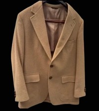 Vintage 1970s Palm Beach 100 Camel Hair Blazer Tailored Excellence