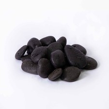 Black Polished Pebbles - Landscaping Aggregate & Garden Pebbles