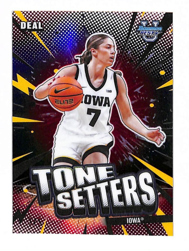 2026 BOWMAN BEST U ADDISON ADDIE DEAL RED REFRACTOR ROOKIE TONE SETTERS #D 3/5