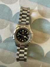 TAG Heuer Formula 1 Professional Quartz Watch 200m Black Dial Steel Bracelet